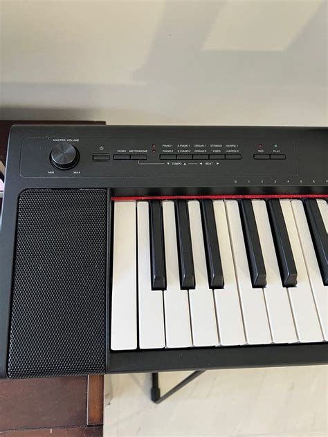 Yamaha Np Black Keys Piaggero Keyboard Hobbies Toys Music