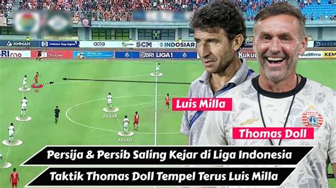 Taktik Persija Dengan Thomas Doll Tempel Ketat Luis Milla Bersama