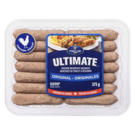 Maple Lodge Farms Ultimate Original Chicken Breakfast Sausage