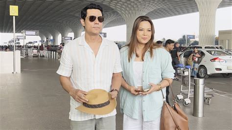 Randeep Hooda With Wife Lin Laishram Flying For New Year Celebration