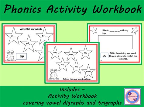 Phonics Digraphs and Trigraphs Workbook | Teaching Resources