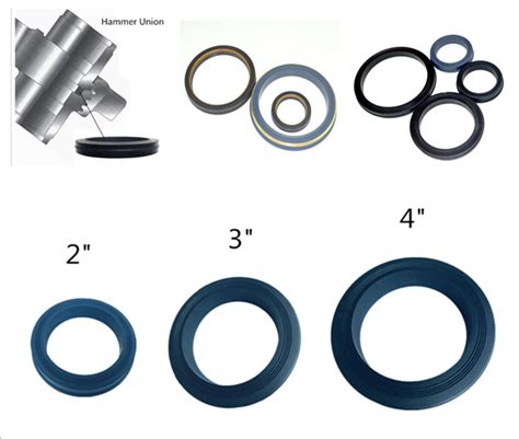 Durometer Weco Seal Ring Buna Nbr Nitrile Fkm Hnbr Material For Sale