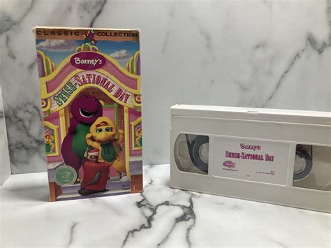 Barney Friends Vhs Video Tape Sense Sational Day Classic Buy Get