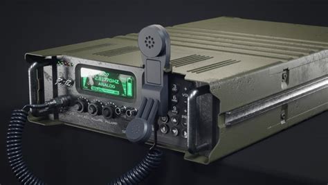 Military Radio 3D model - TurboSquid 1760476