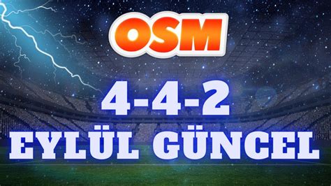 OSM 2023 442 A VE 442 B EYLÜL GÜNCEL TAKTİK ONLİNE SOCCER MANAGER