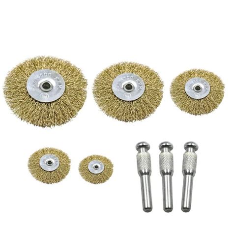 Pcs Steel Wire Wheel Brushes Fiberglass Reinforced Cutting Disc