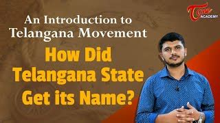 Introduction To Telangana Movement | How Did Telangana ... | Doovi