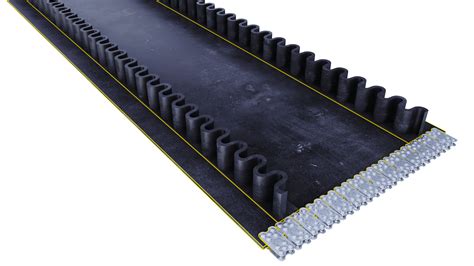 Corrugated Side Wall Conveyor Belts Fluent Conveyors