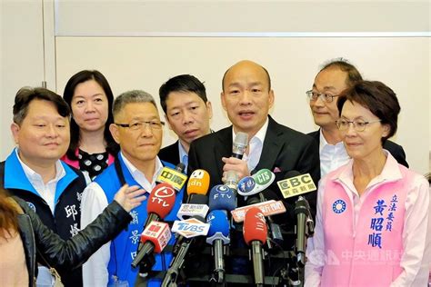 韓國瑜返台讚郭台銘：藍軍不可多得人才 政治 重點新聞 中央社 Cna