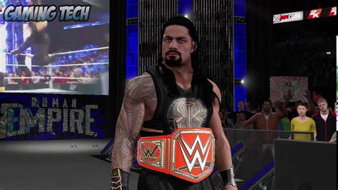 WWE 2K17 PC Mods Roman Reigns WM 32 Attire YouTube