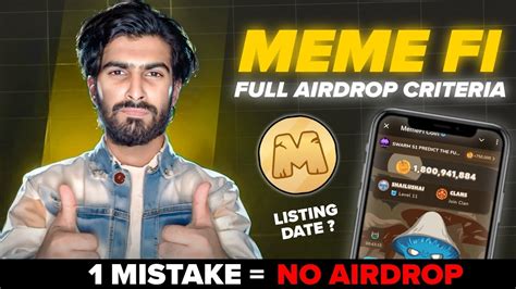 Memefi Mining Withdrawal Update Memefi Airdrop Criteria Revealed