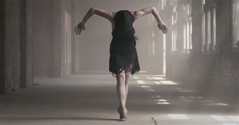 Ballerina Performs Tough And Slightly Spooky Creature Dance