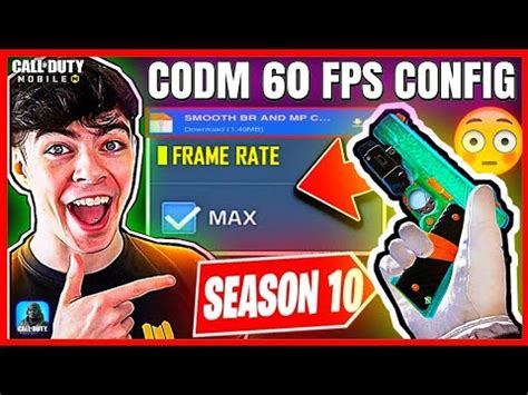 How To Unlock Fps Max Graphics Codm Global Garena Best Fps