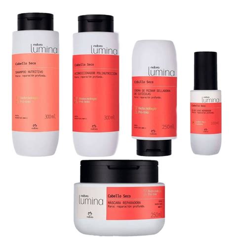 Kit Cabello Seco Lumina Natura Productos Env O Gratis