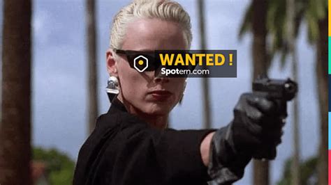 The Black Sunglasses Worn By Karla Fry Brigitte Nielsen In The Movie