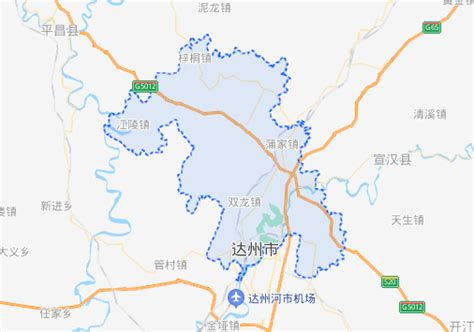 四川达州市通川有哪些乡镇 百度经验