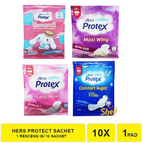 Jual PEMBALUT HERS PROTEX HERS PROTECT DAILY COMFORT 1 PAD WING 1