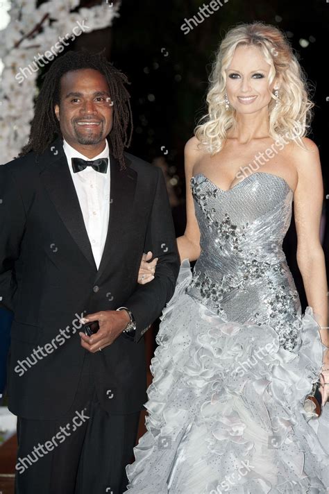 Christian Karembeu His Wife Adriana Editorial Stock Photo - Stock Image | Shutterstock