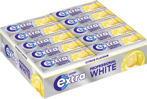 Wrigley Extra Professional White Citrus Kaugummi 30 X 10 St Pantry24