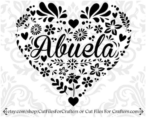 Abuela Svg La Mejor Abuela Del Mundo Abuelita Svg Grandma Etsy Finland