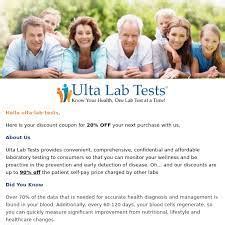 Ulta Lab Tests Wellness ProLink