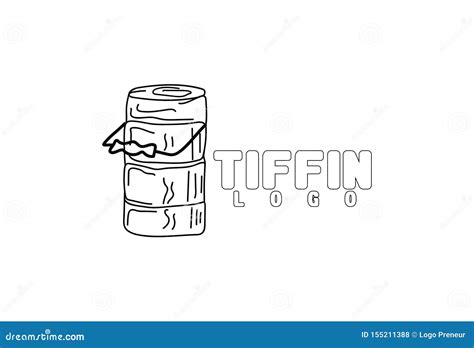 Vector Tiffin Box Logo Design | CartoonDealer.com #155211368