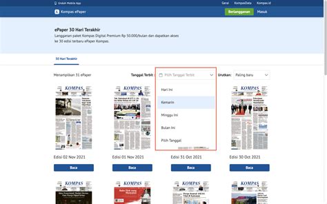 Bagaimana Cara Mengakses EPaper Kompas Dan Fitur Fiturnya Knowledge