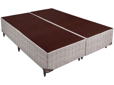 Base Cama Box Queen Size Ortobom Bipartido Cm De Altura Ortotech