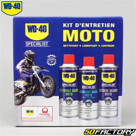 Kit De Nettoyage Wd 40 Specialist Moto Entretien Moto