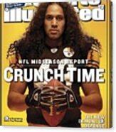 Pittsburgh Steelers Troy Polamalu Sports Illustrated Cover Metal Print