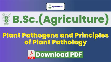 Plant Pathogens And Principles Of Plant Pathology Icar E Course Free