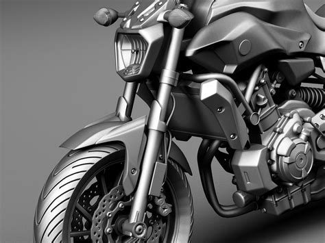 Yamaha Fz 07 2016 Modelo 3d 149 3ds C4d Fbx Lwo Max Obj Free3d