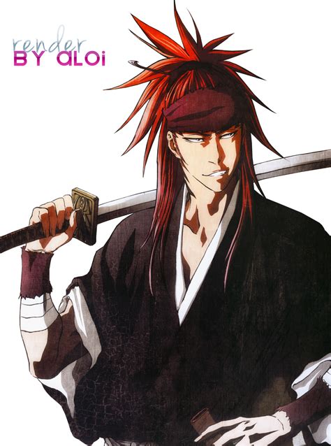 Abarai Renji Render By Aloiichigo On Deviantart