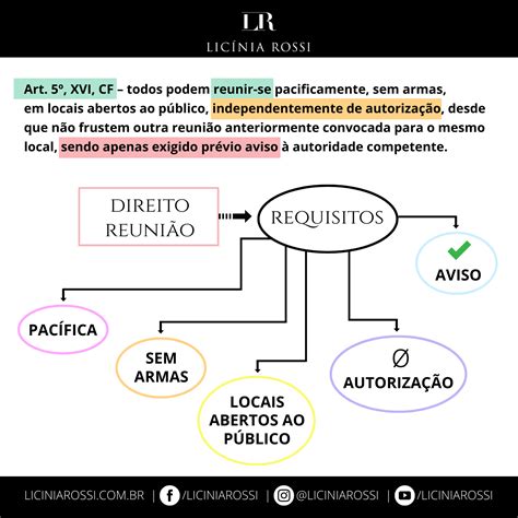 Direito De Reuni O Lic Nia Rossi