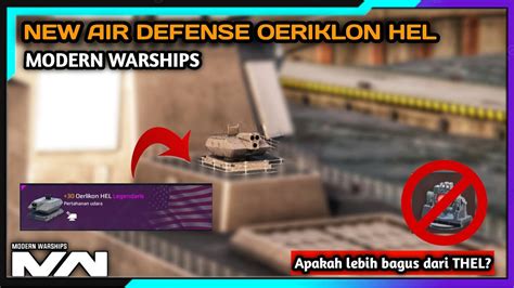 Review New Air Defense OERLIKON HEL Blue Laser Apakah Bagus Modern