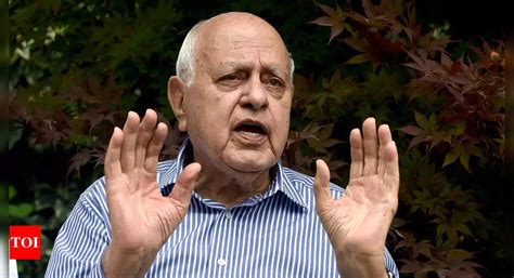 Farooq Abdullah To Call All Party Meet In September On Jandk Voting