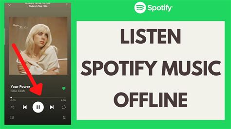 Spotify Offline How To Listen To Music Offline In Spotify YouTube