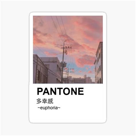 Pantone Stickers For Sale Coloring Stickers Aesthetic Stickers Aesthetic Anime