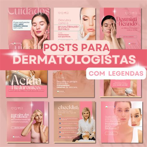 Pack Canva Dermatologistas Margarete Tolentino Hotmart