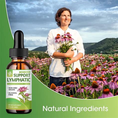 Buy Lymphatic Drainage Support Drops Lymphatic Cleanse Supplement For