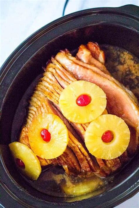 Slow Cooker Ham With Pineapple Kawaling Pinoy