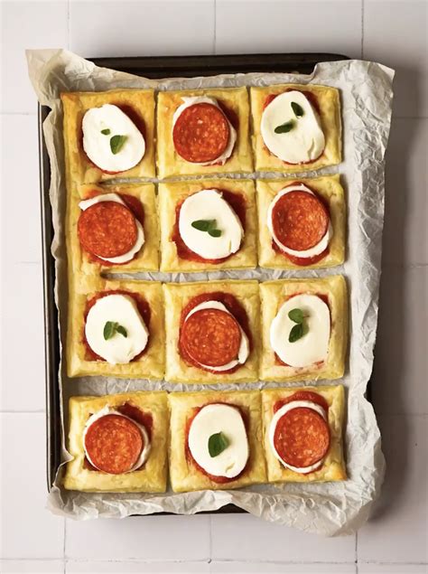 Pepperoni Pizza Puff Pastry — Gemtakesfoodpics