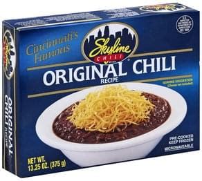 Skyline Original Recipe Chili - 13.25 oz, Nutrition Information | Innit