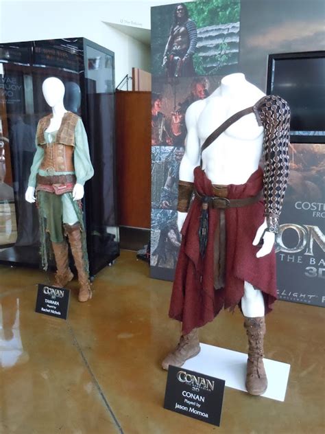 Hollywood Movie Costumes And Props Conan And Tamara Costumes From Conan The Barbarian Remake