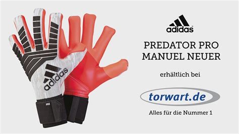 Adidas Predator Pro Manuel Neuer Torwarthandschuhe Produktvideo YouTube