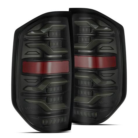 Alpharex Luxx Series Sequential Alpha Black Led Tail Lights 2014 2021