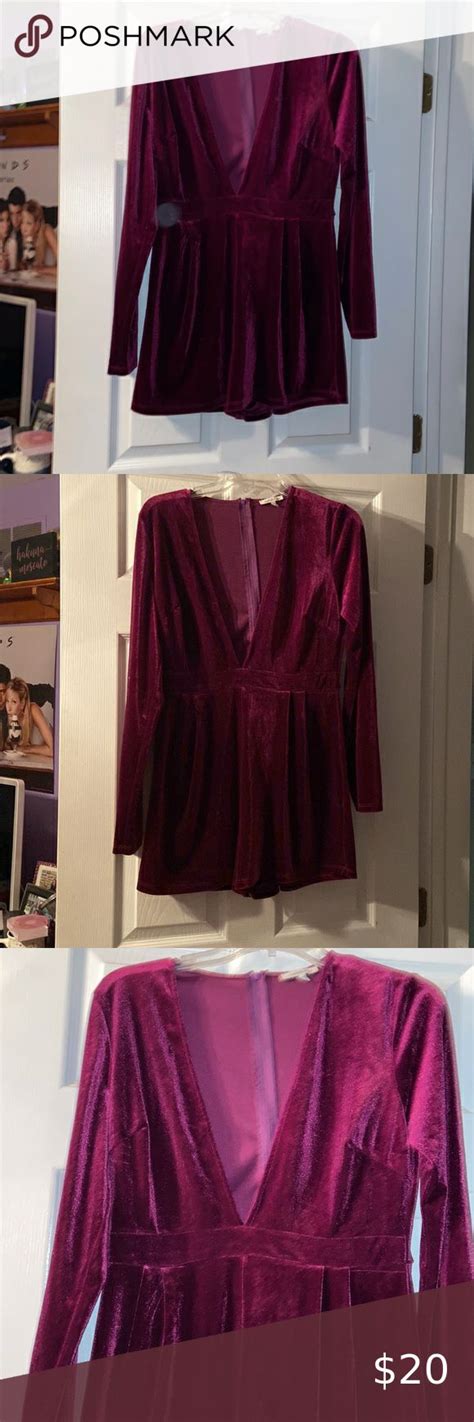 Purple Velvet Romper Velvet Romper Purple Velvet Rompers