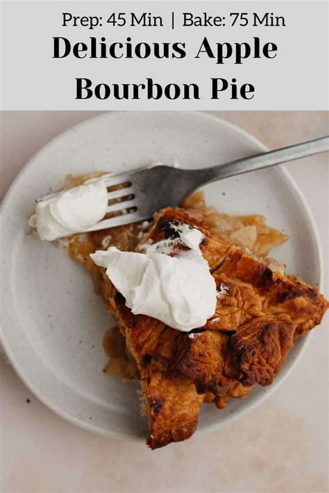 Bourbon Apple Pie with Cinnamon Pie Crust - Alpine Ella