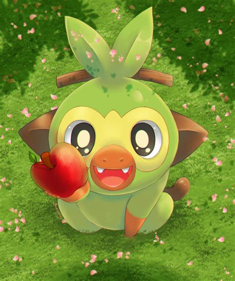 Grookey By Muniapie On Deviantart