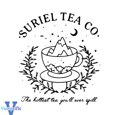 Suriel Tea A Court Of Thorns And Roses SVG Graphic Design Fi Inspire